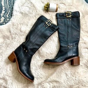 Chloe Prince Leather Riding Boots Prince Calf boots